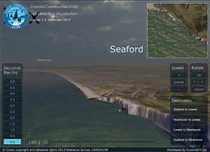 Sea Level Rise Interactive Visualisation